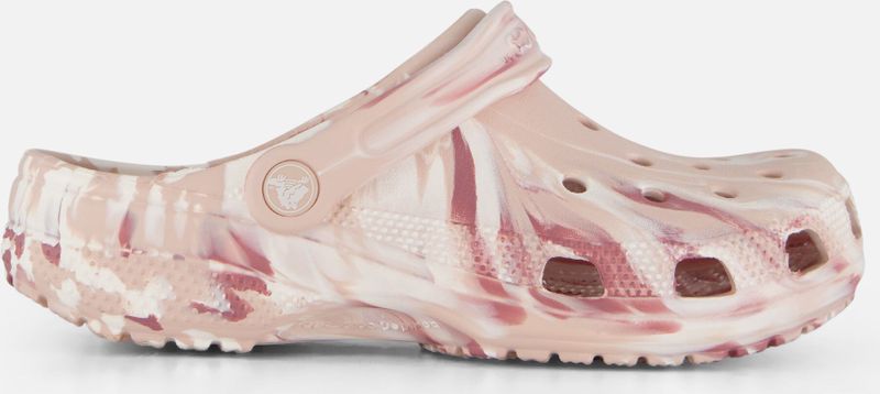 Crocs - Classic Clog Marbled - Klompen - Beige/Roze - Dames