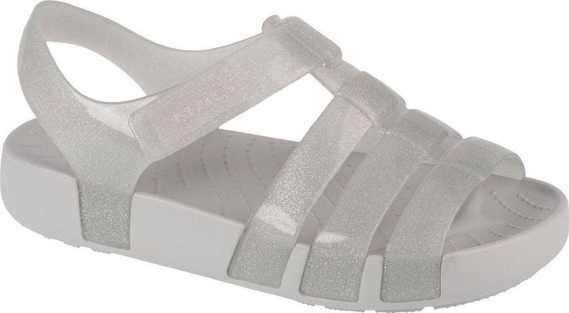 Crocs Isabella Glitter Kids Sanda9836-0IC voor meisje Grijs Sandalen