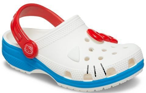 Crocs - Classic Hello Kitty - Slippers - Wit - Synthetisch