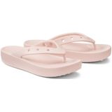Crocs Dames Classic Platform Flip W Klomp, Kwarts, 41/42 EU
