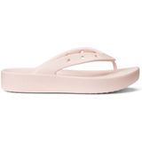 Crocs Dames Classic Platform Flip W Klomp, Kwarts, 41/42 EU