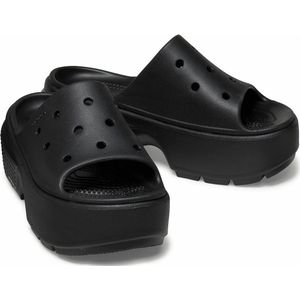 Crocs - Stomp - Vrouwenslippers - Zwart - Croslite™ - Lichtgewicht Constructie