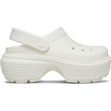 Crocs - Stomp - Klompen - Beige - Croslite - Hakhoogte 6,9 cm
