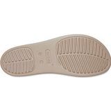 Crocs Brooklyn Ankle Strap Wedge Sandalen Zwart Vrouw