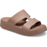 Crocs - Getaway Platform H-strap - Sandaal - Latte
