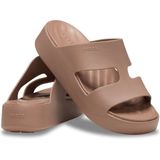 Crocs - Getaway Platform H-strap - Sandaal - Latte