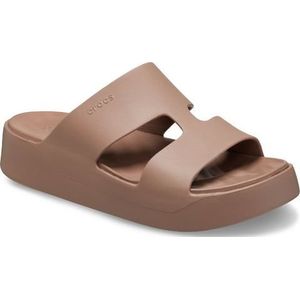 Crocs Getaway Platform H-strap Sandals Goud EU 37-38 Vrouw
