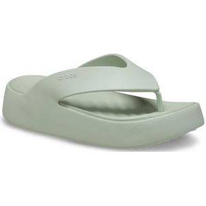 Crocs Vrouwen Getaway Platform Flip Flop, gips, 6 UK, Gips, 38/39 EU