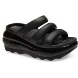 Crocs - Mega Crush Triple Strap - Sandalen - Zwart - Crosliteâ„¢ - Plateauhoogte 61 cm