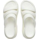 Crocs - Mega Crush Triple Strap - Slippers - Zwart - Hakhoogte 64 mm