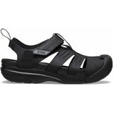 Crocs Yukon Fisherman Sandale Halbschuh, Slipper, Trekkingschuh mit praktischem Klettverschluss