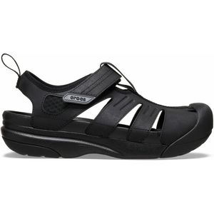 Crocs Yukon Visserssandalen voor heren, zwart, 43/44 EU