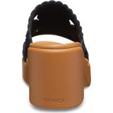 Crocs - Brooklyn Woven Heel Sandalen - Zwart - Matlite™