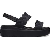 Brooklyn Sandalen - Sleehak - Effen - Open Toe - Plaatje