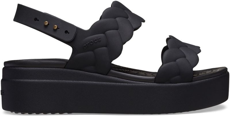 Brooklyn Sandalen - Sleehak - Effen - Open Toe - Plaatje