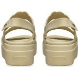 Crocs - Brooklyn Woven Low Wedge - Slippers - Zwart - Matlite™