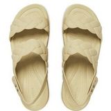 Crocs - Brooklyn Woven Low Wedge - Slippers - Zwart - Matlite™