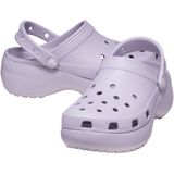 Crocs - Classic Platform Clog - Sandaal - Mauve Mist - Croslite Materiaal