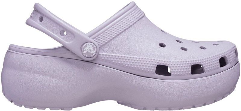 Crocs - Classic Platform Clog - Sandaal - Mauve Mist - Croslite Materiaal