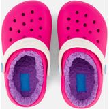 Crocs Kids Classic Lined Clog Pantoffels (Kinderen |roze)