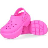 Crocs - Stomp - Klompen - Zwart - Croslite™ - 6.9 cm Hakhoogte