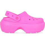 Crocs - Stomp - Klompen - Zwart - Croslite™ - 6.9 cm Hakhoogte
