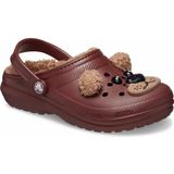 Crocs - Classic Lined Iam Brown Bear - Klompen - Bruin - Pluche Voering