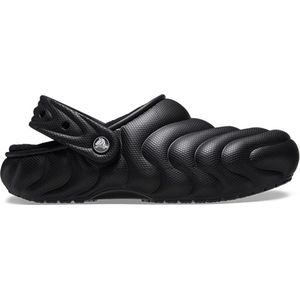 Crocs - Classic Lined Overpuff - Klompen - Zwart - Rubber