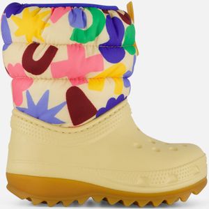 Crocs - Classic Neopuff Geo - Snowboots - Geel
