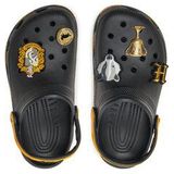 Crocs Classic Slippers - Zwart - Rubber - Harry Potter Hufflepuff