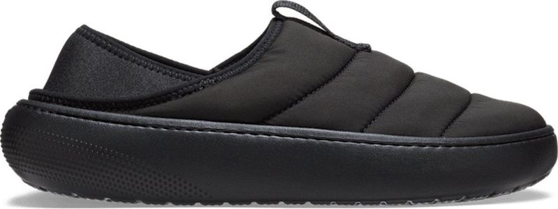 Crocs Classic Puff Moc Volwassenen Instappers Zwart/Zwart