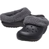 Crocs - Classic Blitzen IV Clog - Black/Multi - Kunststof - Zachte Pluche Voering