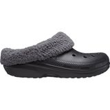 Crocs - Classic Blitzen IV Clog - Black/Multi - Kunststof - Zachte Pluche Voering