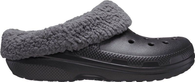 Crocs - Classic Blitzen IV Clog - Black/Multi - Kunststof - Zachte Pluche Voering