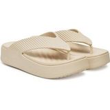 Crocs - Getaway Groove Platform Flip - Slippers - Sandstone - Croslite