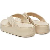 Crocs - Getaway Groove Platform Flip - Slippers - Sandstone - Croslite