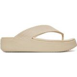 Crocs - Getaway Groove Platform Flip - Slippers - Sandstone - Croslite
