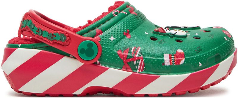 Crocs - Mickey Mouse Holiday Lined - Klompen - Multi - Kinder