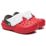 Crocs - Classic Lined Santa - Klompen - Rood - Kunststof