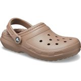 Crocs - Classic Lined Klompen - Latte - Warm Pluche Voering