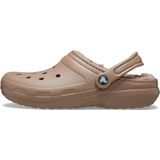 Crocs - Classic Lined Klompen - Latte - Warm Pluche Voering