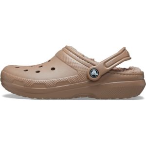 Crocs - Classic Lined Klompen - Latte - Warm Pluche Voering