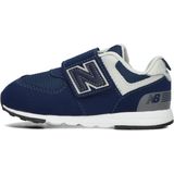 New Balance 574 Sneakers blauw Suede