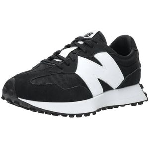 Men's New Balance 327 Trainers in Black-White