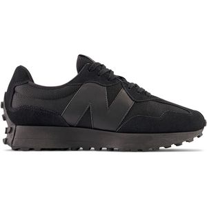 New Balance Unisex 327 in Zwart, Suede/Mesh, Maat 45