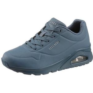 Skechers, Schoenen, Dames, Blauw, 41 EU, Actieve damessneakers met geheugenschuim