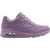 Skechers - Uno - Sneakers - Paars - Synthetisch - Air-Cooled Memory Foam