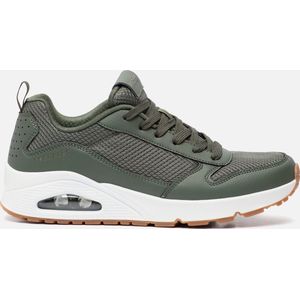 Skechers Skechers Uno Fastime sneakers groen Imitatieleer