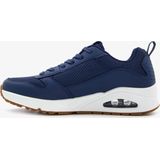 Skechers - Uno Fastime - Sneakers - Blauw - Imitatieleer