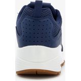 Skechers - Uno Fastime - Sneakers - Blauw - Imitatieleer